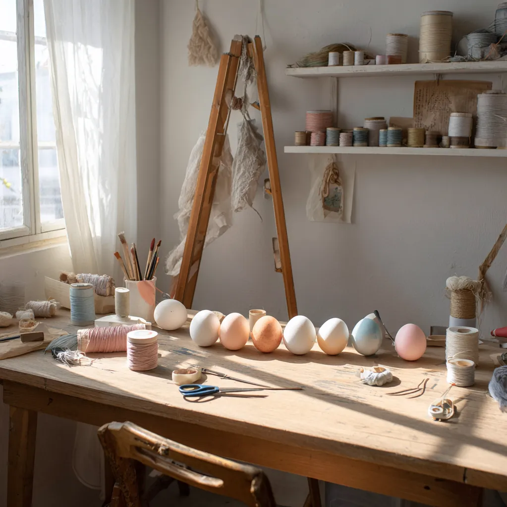 styrofoam egg craft ideas