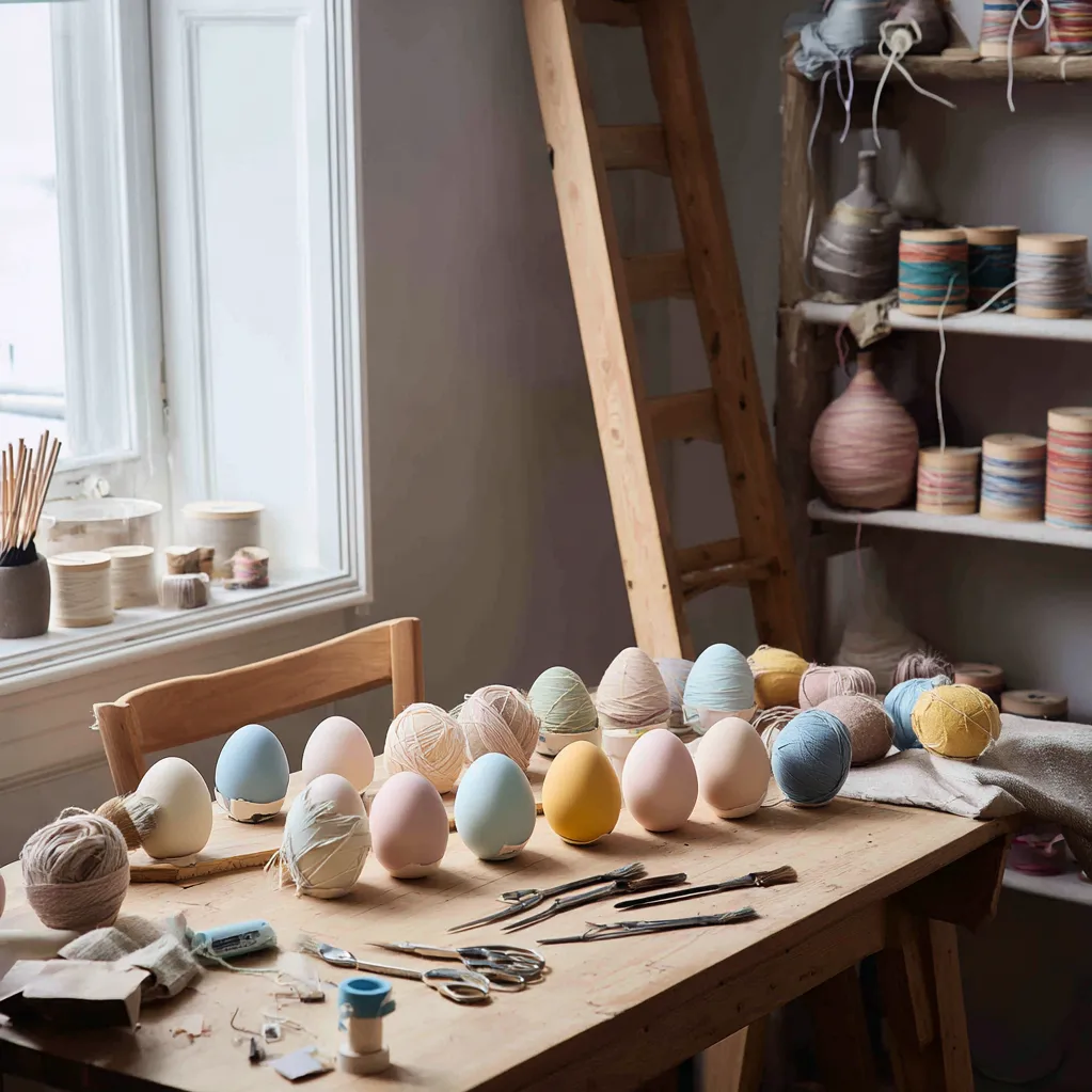 styrofoam egg craft ideas