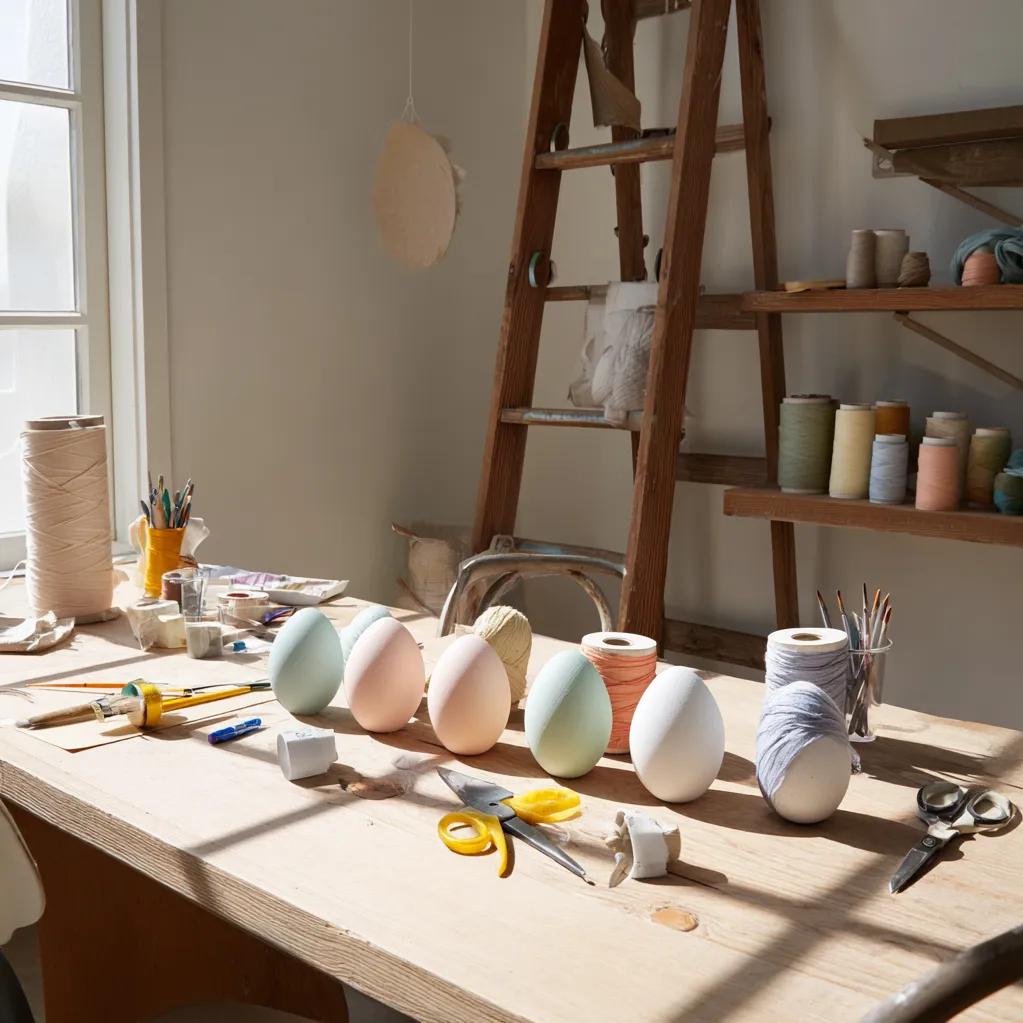 styrofoam egg craft ideas