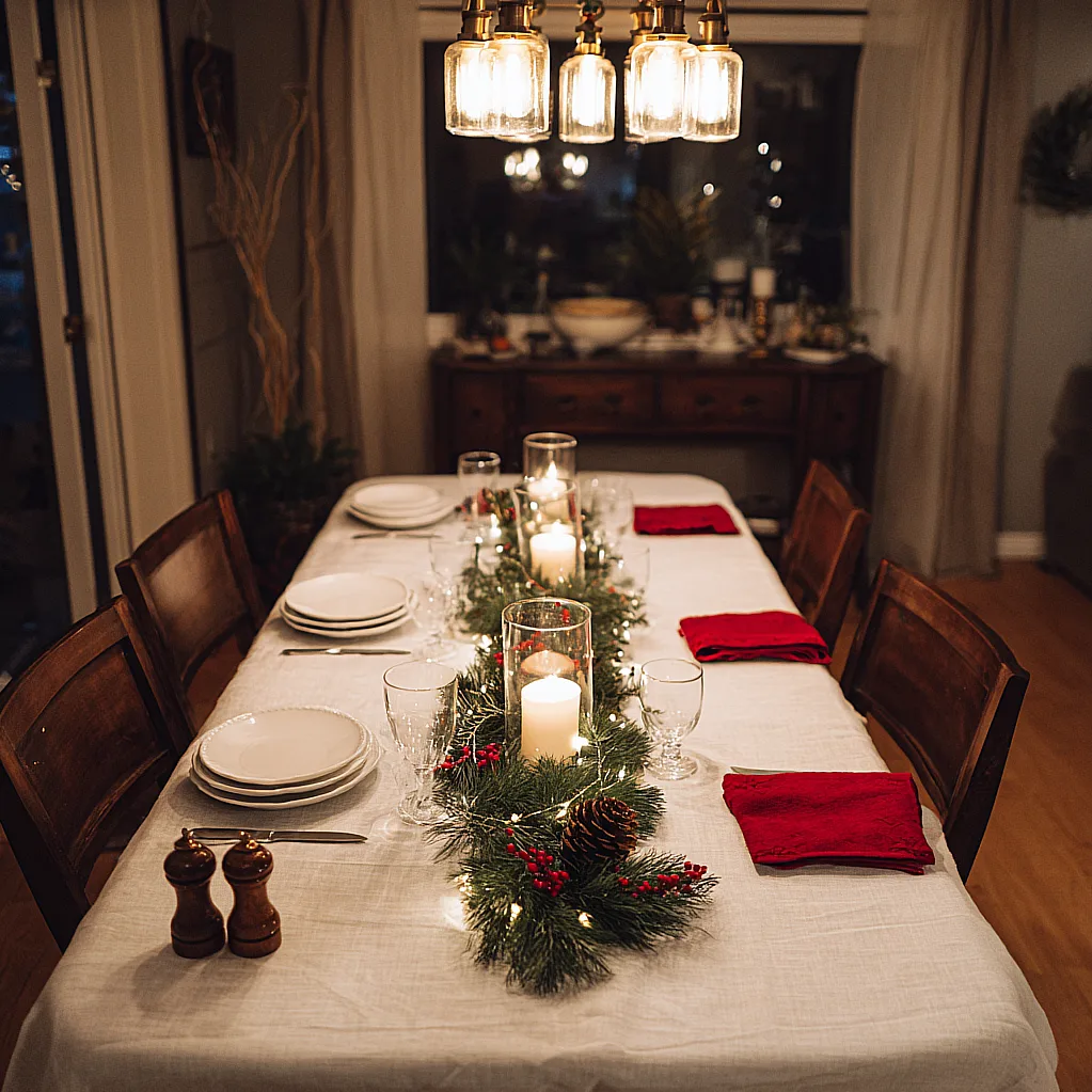 tablescape ideas christmas
