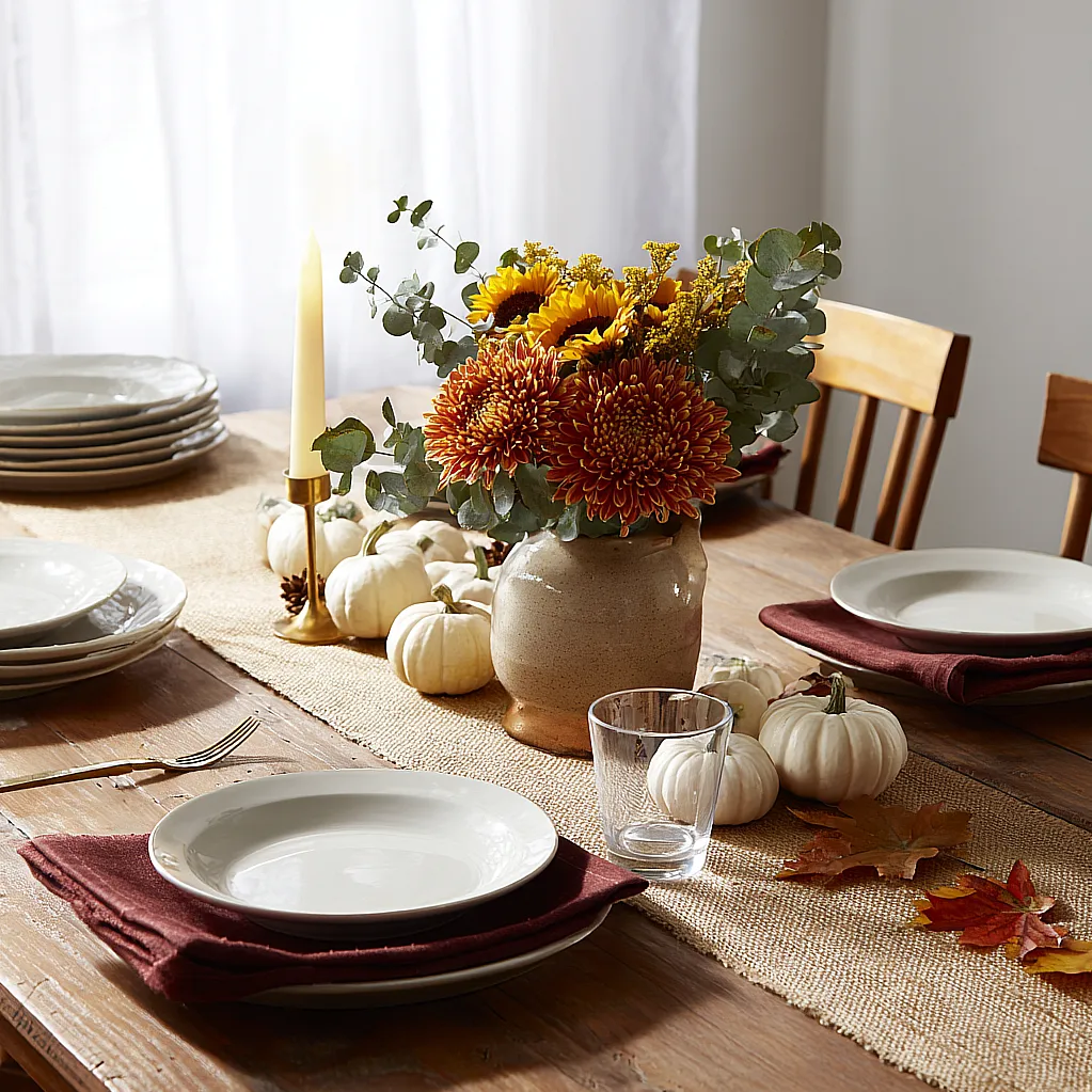 thanksgiving table settings decor
