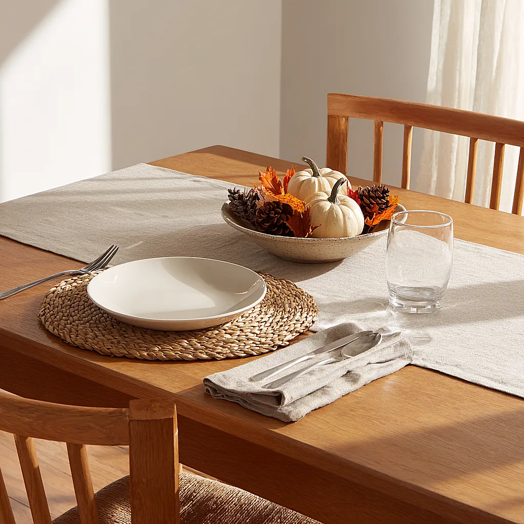 thanksgiving table settings simple