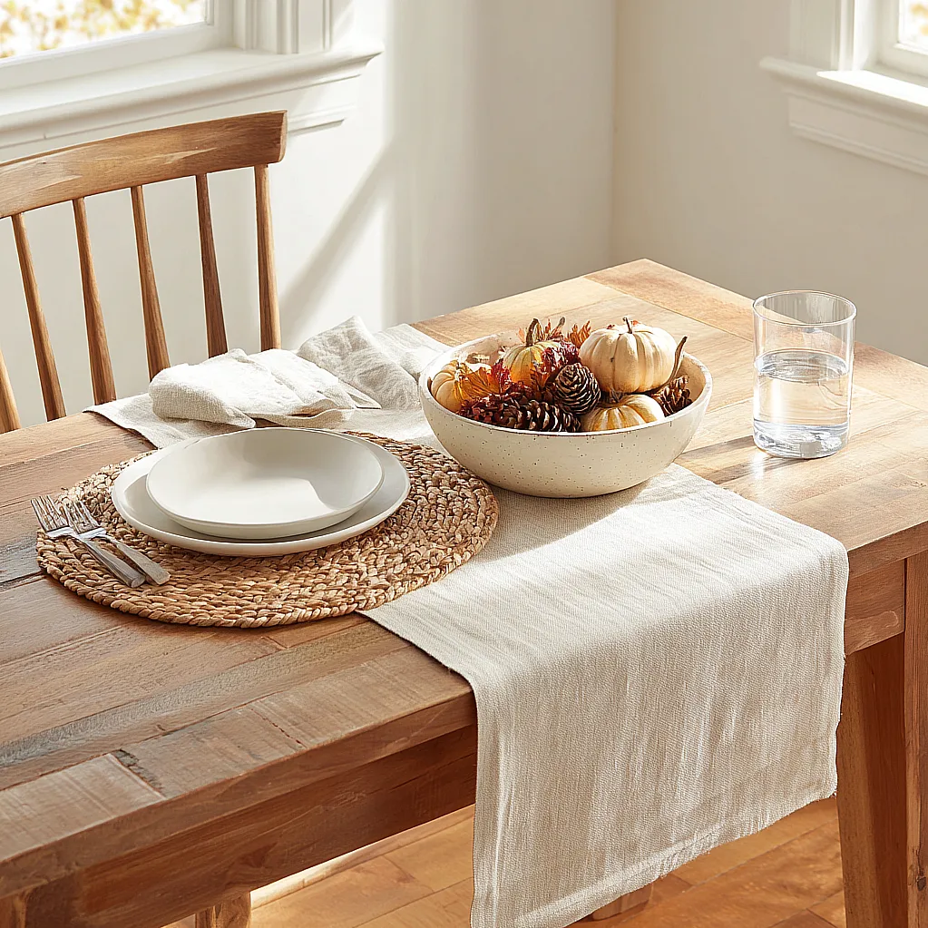 thanksgiving table settings simple