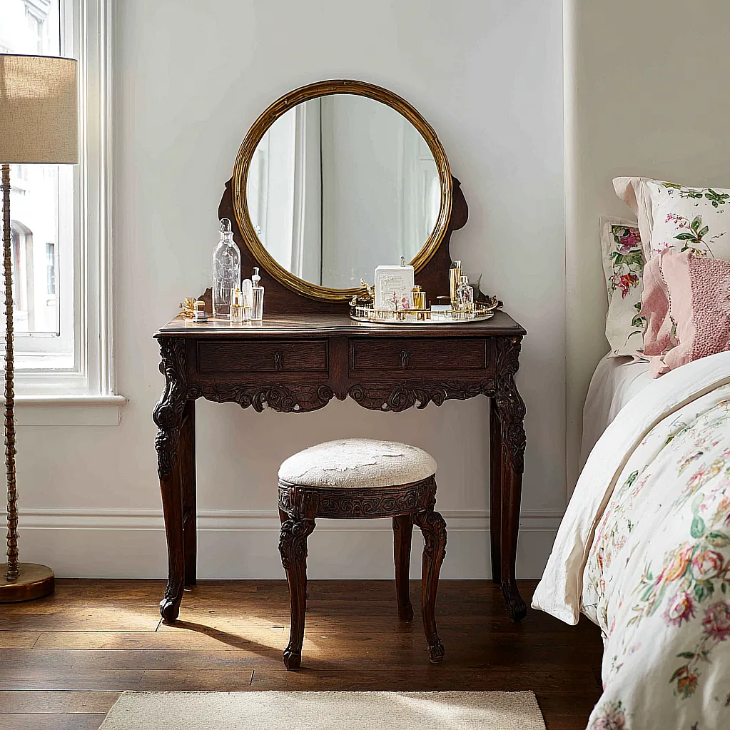 vanity table vintage