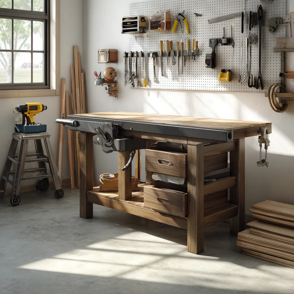 wood work bench ideas
