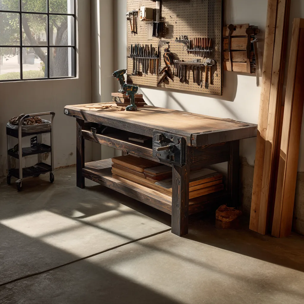wood work bench ideas