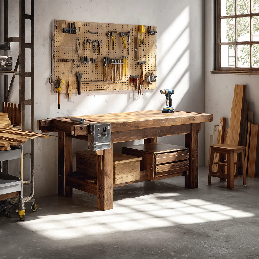 wood work bench ideas